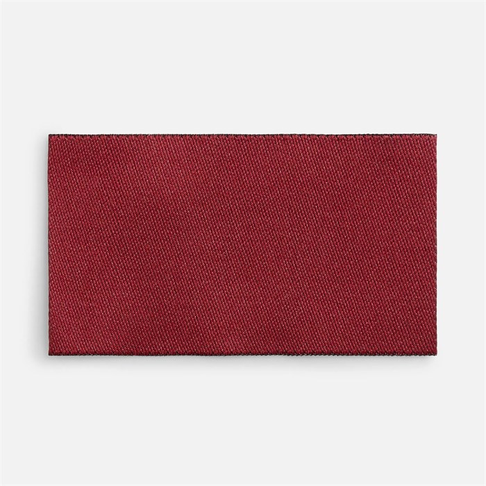 Лейбл тканевый Epsilon, M, бордовый 17867.55