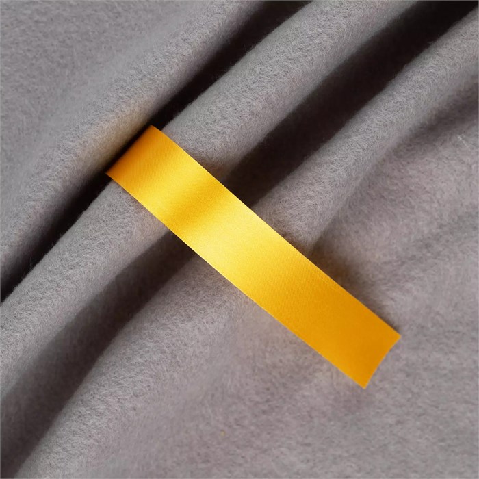 Лента сатиновая Satin 20 M, желтая, 60 см 18701.80.60cm