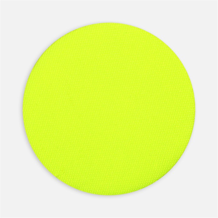 Наклейка тканевая Lunga Round, M, желтый неон 17901.89