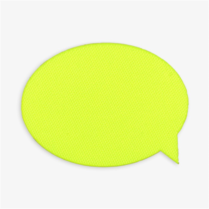Наклейка тканевая Lunga Bubble, M, желтый неон 17902.89