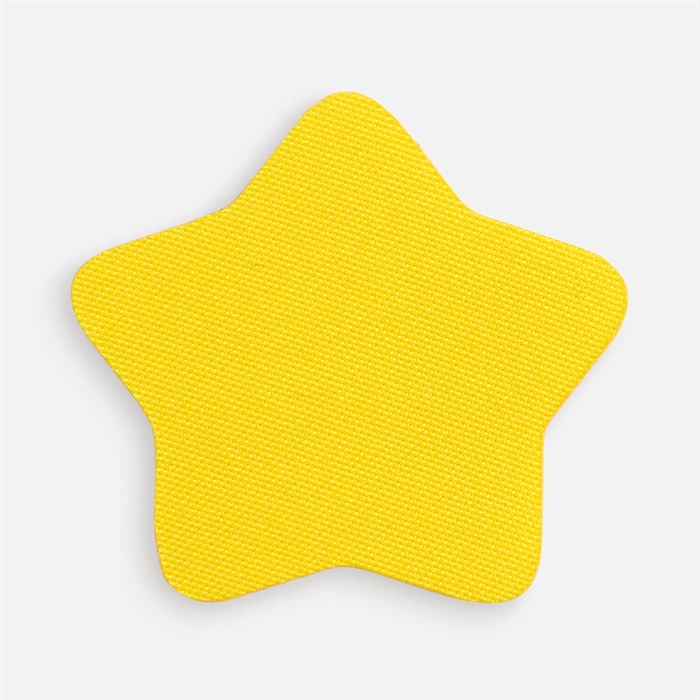 Наклейка тканевая Lunga Bial, M, желтая 17866.80