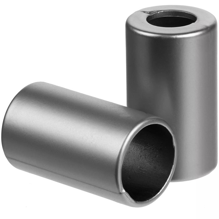 Пара наконечников для шнурка Tizzle, серебристый 16517.10