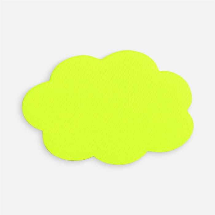 Наклейка тканевая Lunga Calum, L, желтый неон 17865.89