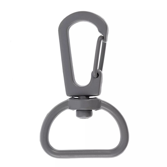 Застежка-карабин Snap Hook, M, серая 16507.11