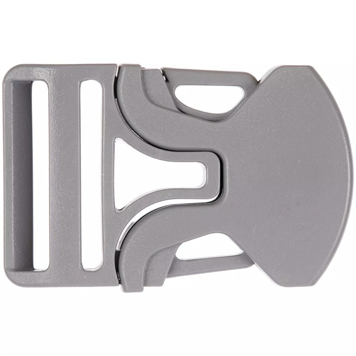 Застежка-пряжка односторонняя Triden, серый 18269.10