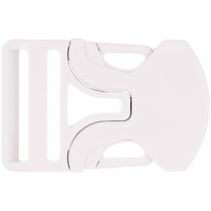 Застежка-пряжка односторонняя Triden, белый 18269.60