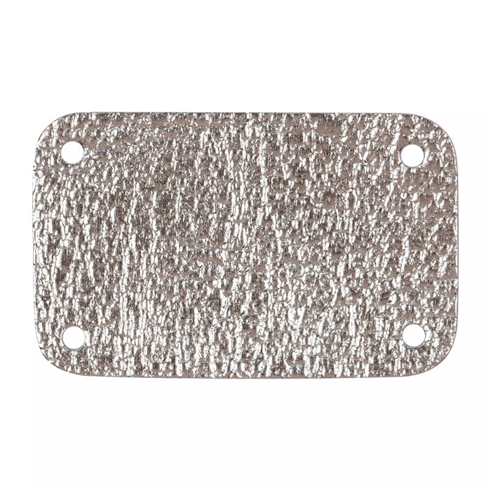 Лейбл Corolla Metal, S, серебряный 16180.10