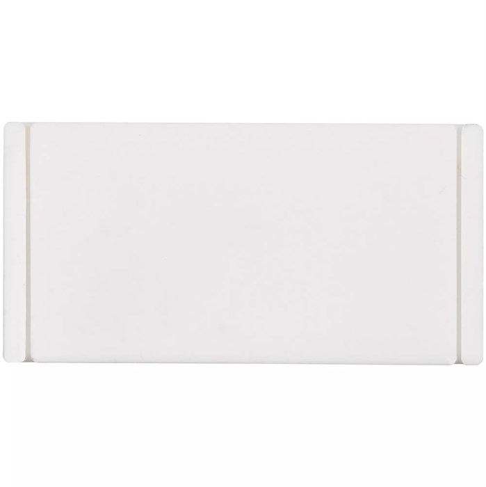 Лейбл из ПВХ Dzeta, S, белый 13916.60