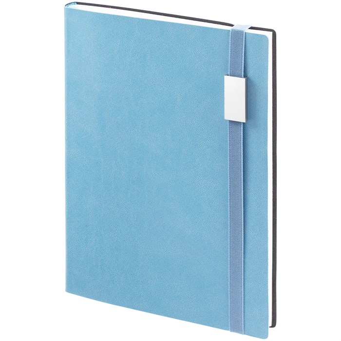 Ежедневник Vivian Metal, недатированный, голубой 16654.14