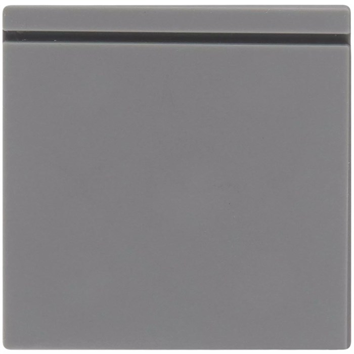 Лейбл из ПВХ Kare, серый 16555.10