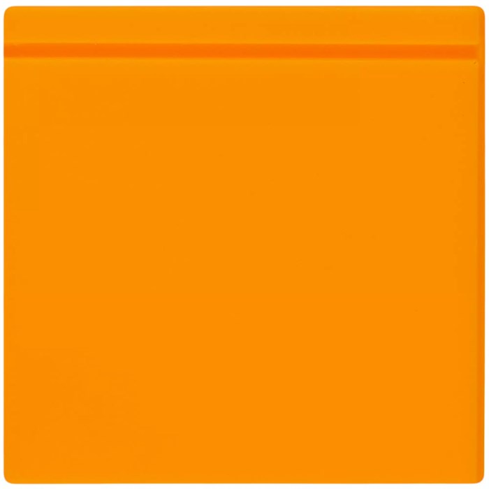 Лейбл из ПВХ Kare, оранжевый неон 16555.22