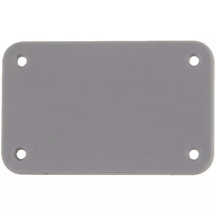 Лейбл из ПВХ Kreta, S, серый 16556.10