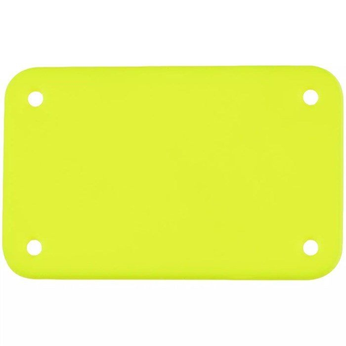 Лейбл из ПВХ Kreta, S, желтый неон 16556.89