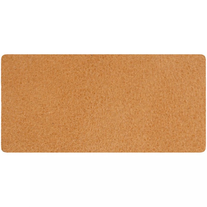 Лейбл кожаный Tuken, S, бежевый 16572.12