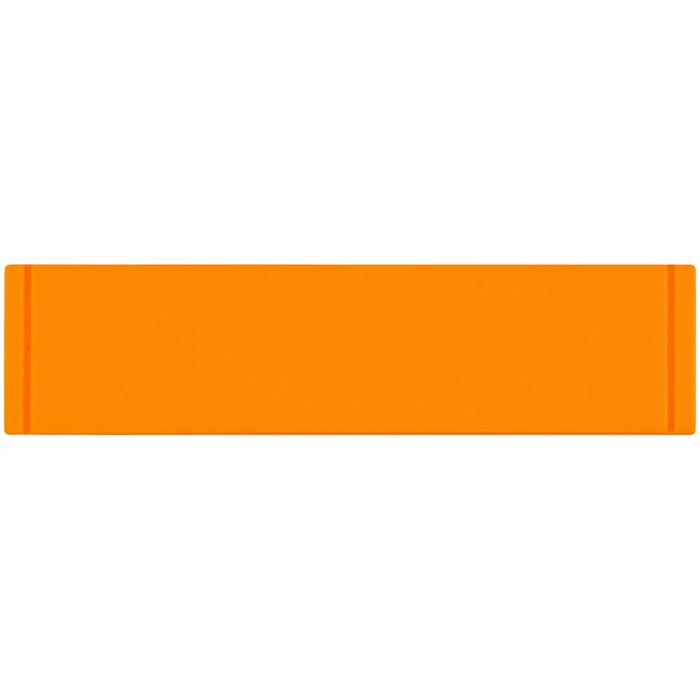 Лейбл из ПВХ Tarea, оранжевый неон 16557.22