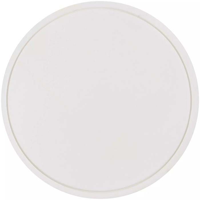 Лейбл из ПВХ Dzeta Round, L, белый 15354.60