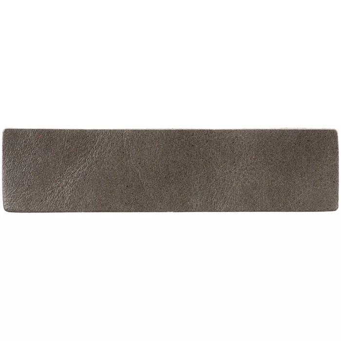 Лейбл кожаный Pasek, серый 16233.10