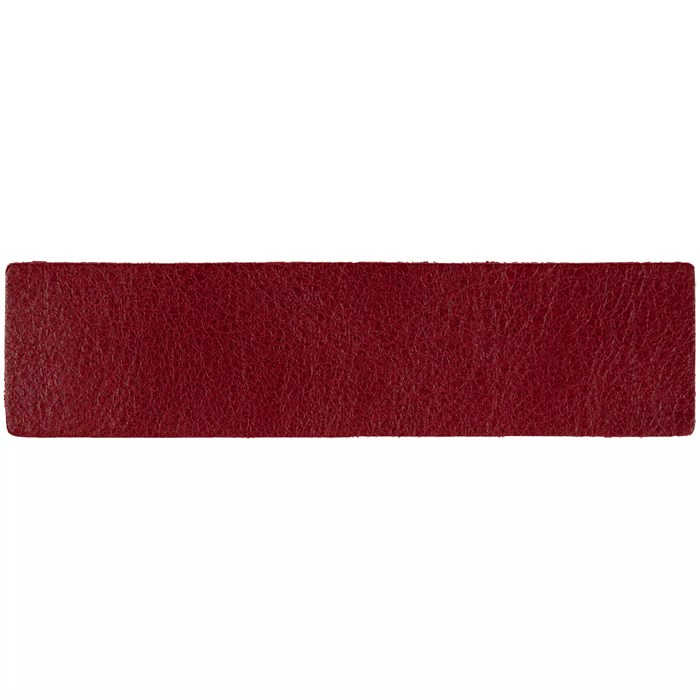 Лейбл кожаный Pasek, красный 16233.50