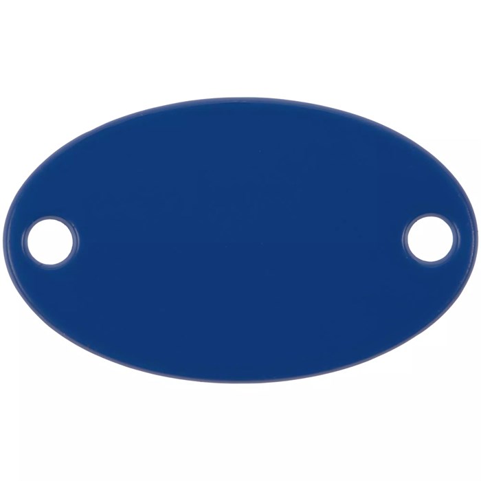 Шильдик металлический Alfa Oval, синий 13843.44