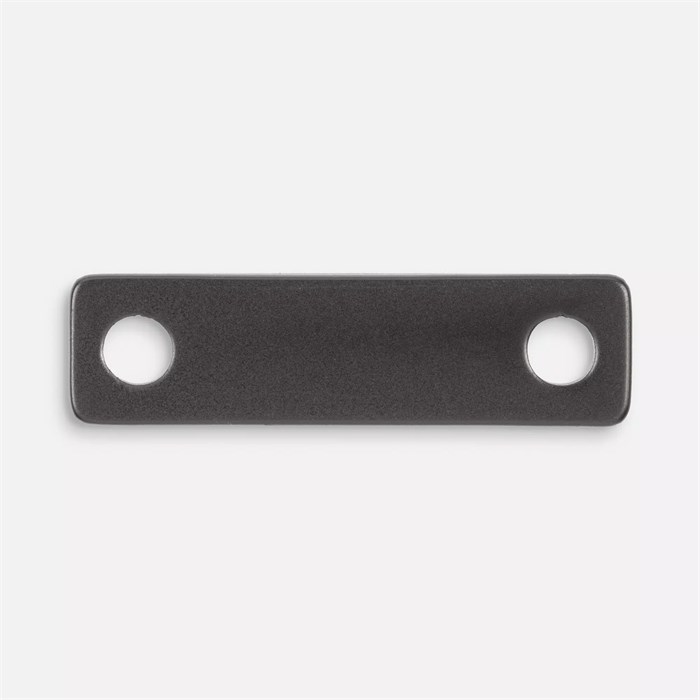 Шильдик металлический Alfa Liten, серый металлик 13844.13