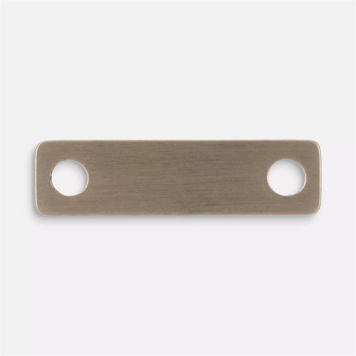 Шильдик металлический Alfa Liten, бронзовый 13844.25