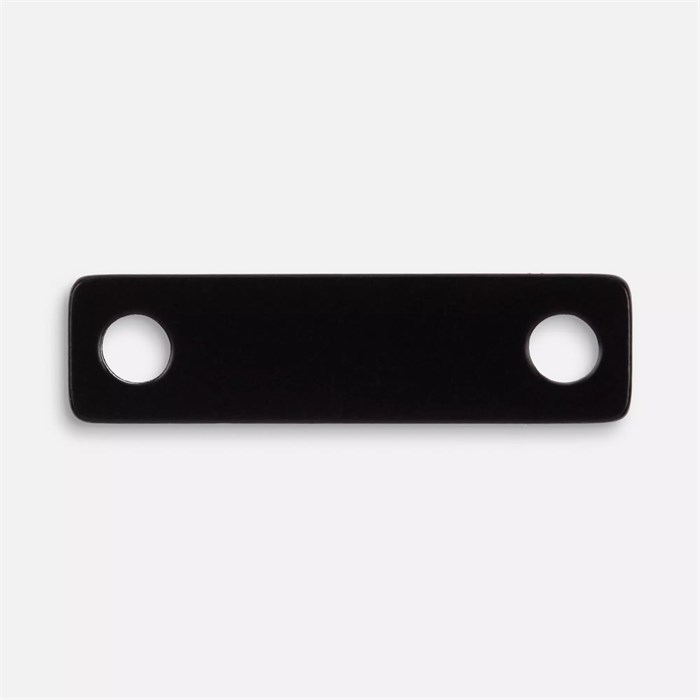 Шильдик металлический Alfa Liten, черный 13844.30