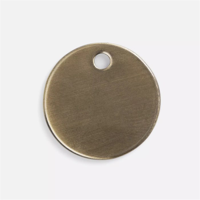 Шильдик металлический Alfa Sirkel, бронзовый 19725.25