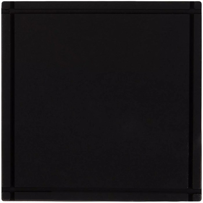 Лейбл из ПВХ Dzeta, L, черный 16558.30