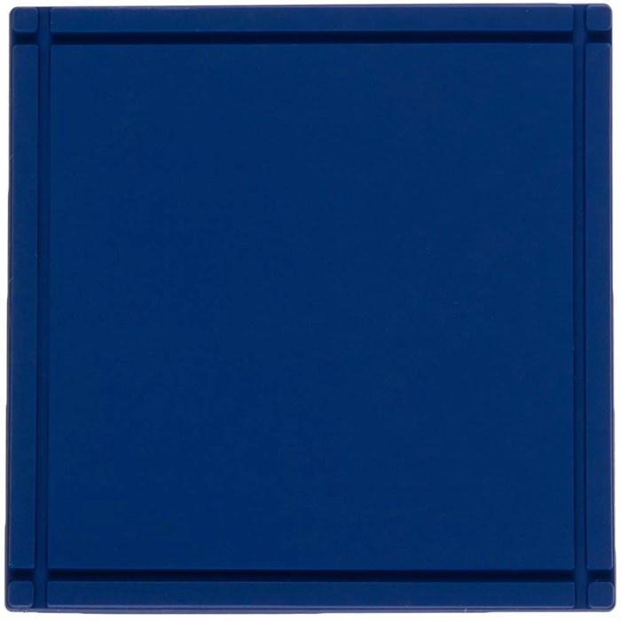 Лейбл из ПВХ Dzeta, L, синий 16558.44