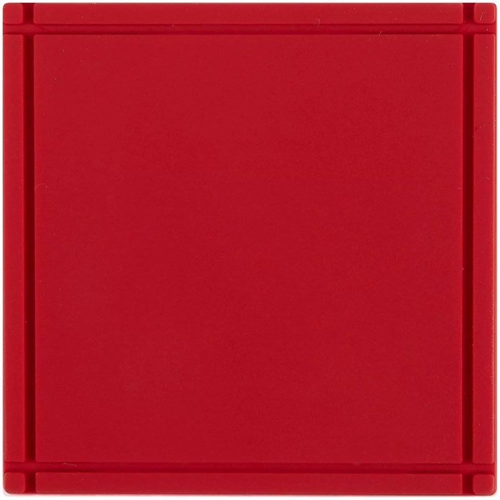 Лейбл из ПВХ Dzeta, L, красный 16558.50