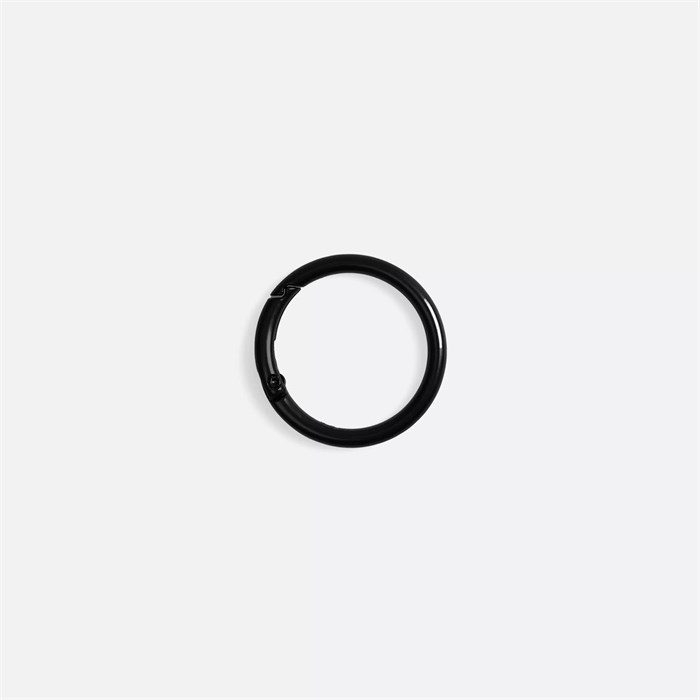 Карабин-кольцо Claus, L, черный 17394.30