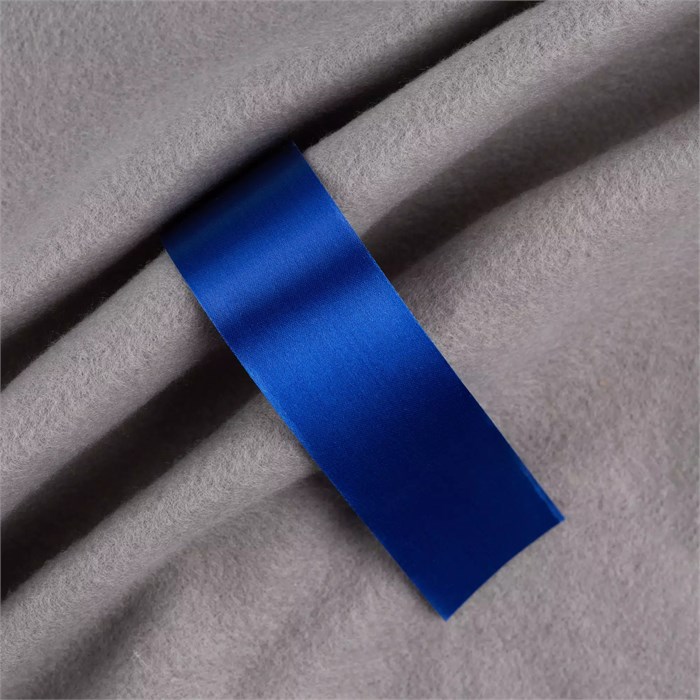 Лента сатиновая Satin 35 XXL, синяя, 210 см 18712.44.210cm