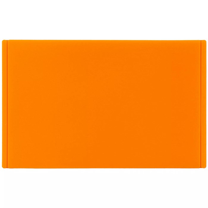 Лейбл из ПВХ Dzeta, ХL, оранжевый неон 15355.22