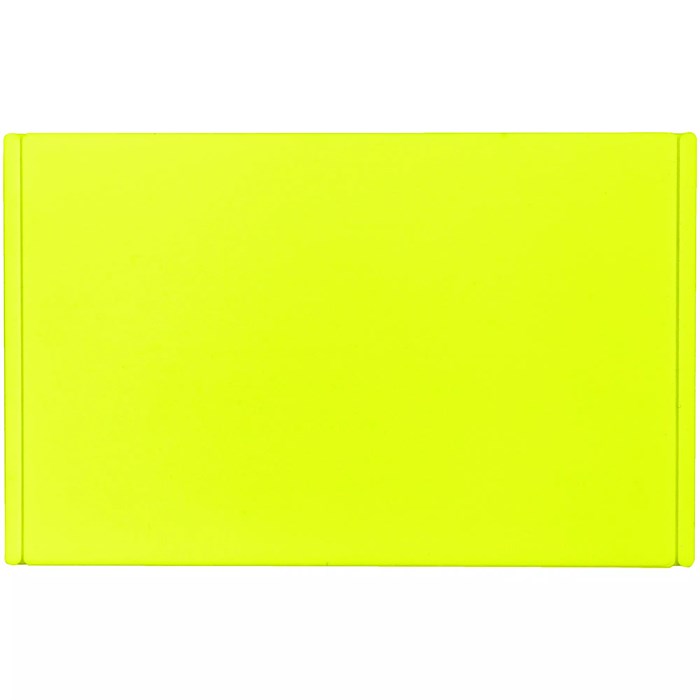 Лейбл из ПВХ Dzeta, ХL, желтый неон 15355.89