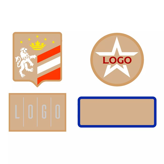 Шеврон из габардина Gabo M, бежевый 18312.16