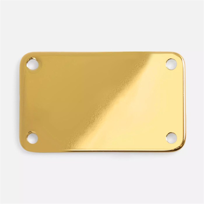 Шильдик металлический Furo, золотистый глянцевый 19724.01