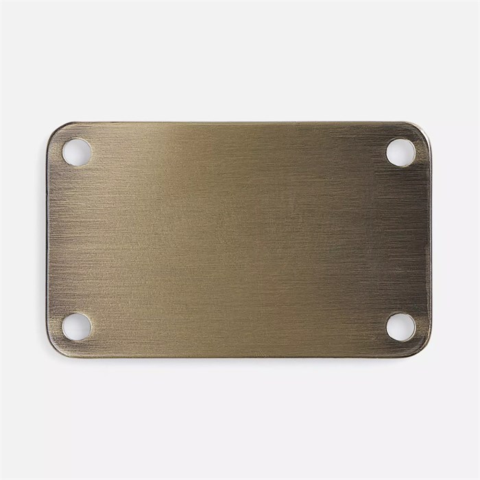 Шильдик металлический Furo, бронзовый 19724.25