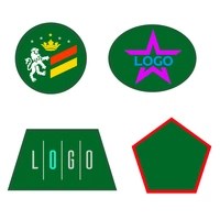 Шеврон из габардина Gabo L, зеленый 18313.90