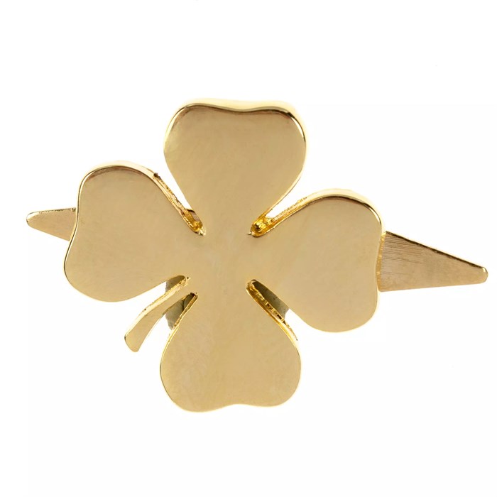 Шильдик «Счастливый клевер», золотистый 16476.00