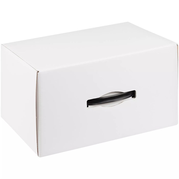 Коробка Matter High Light, белая с черной ручкой 19173.63