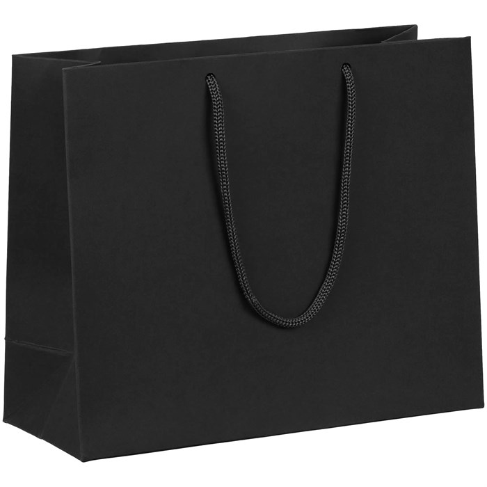 Пакет бумажный Ample Plus S, черный 18429.30