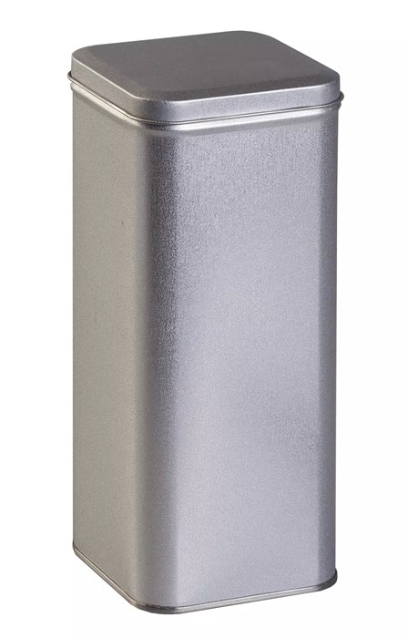 Коробка Pragmax High, прямоугольная, серебристая 5586