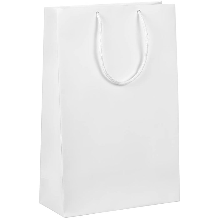 Пакет бумажный с ламинацией Lami L, белый 18436.60