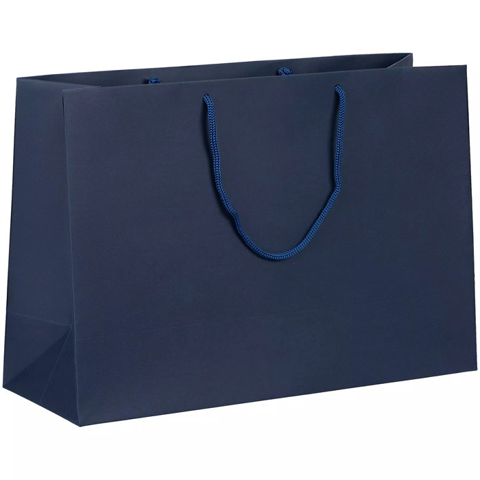 Пакет бумажный Ample Plus M, синий 18431.40