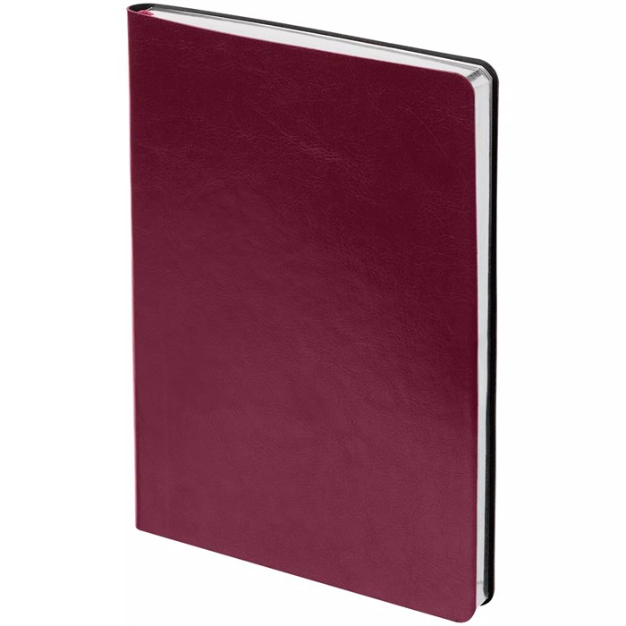Ежедневник Nebraska Flex, недатированный, бордовый с серебристым 22008.55