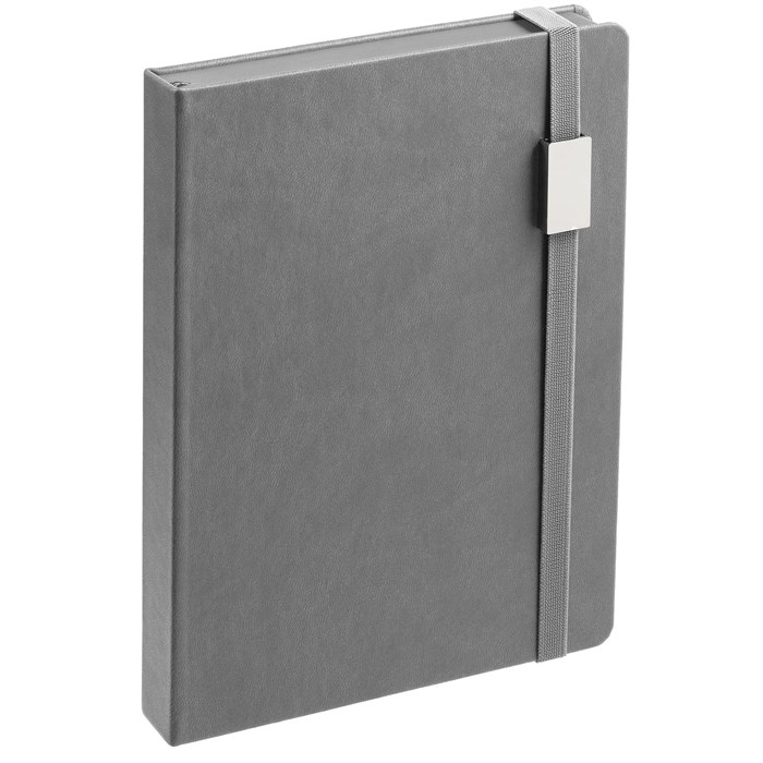 Ежедневник New Factor Metal, серый 25000.11