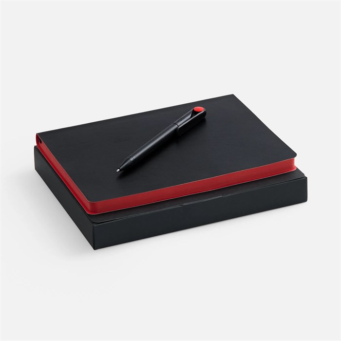 Набор Doppio, черный с красным 20975.53