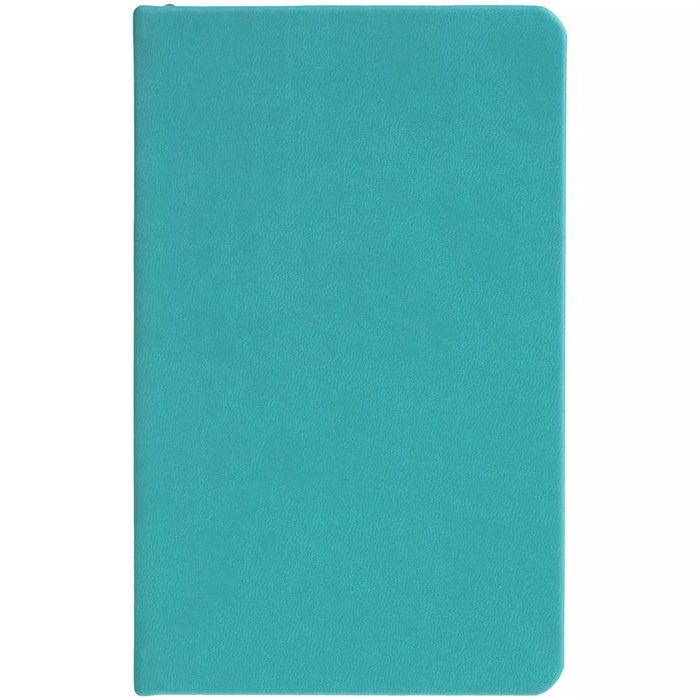 Блокнот Cluster Mini в клетку, бирюзовый 15209.49