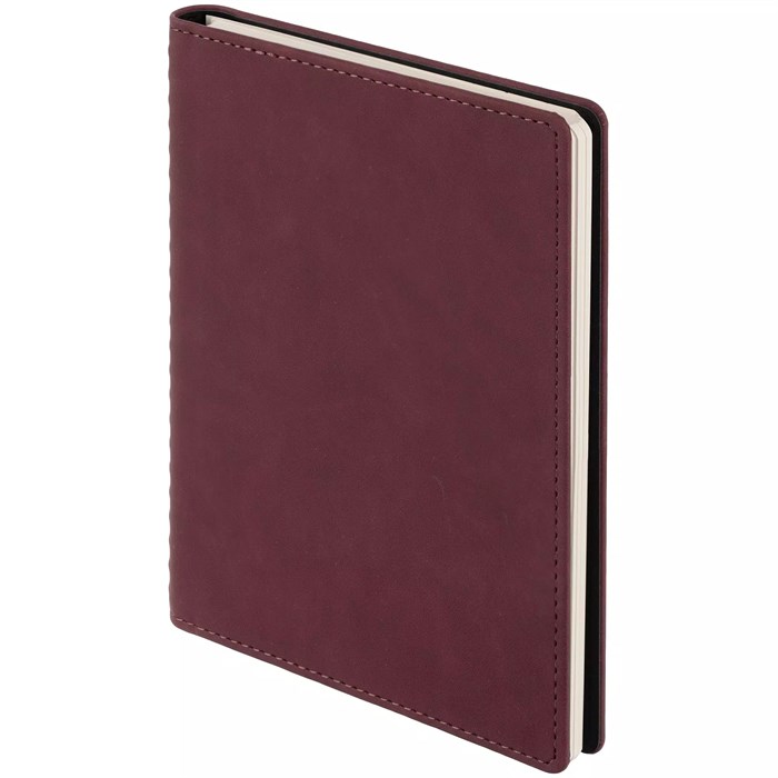 Ежедневник Spring Urban на заказ, недатированный, бордовый 72078.55