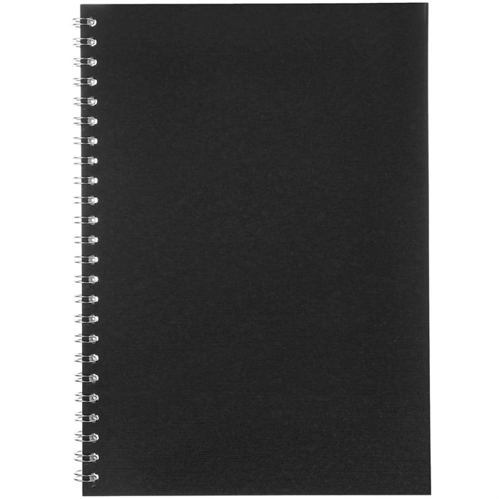 Блокнот Salvador в клетку, черный 26068.30